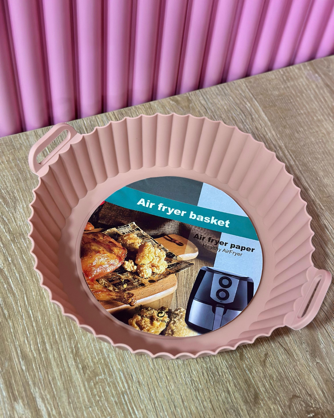 Molde siliconado para Air fryer