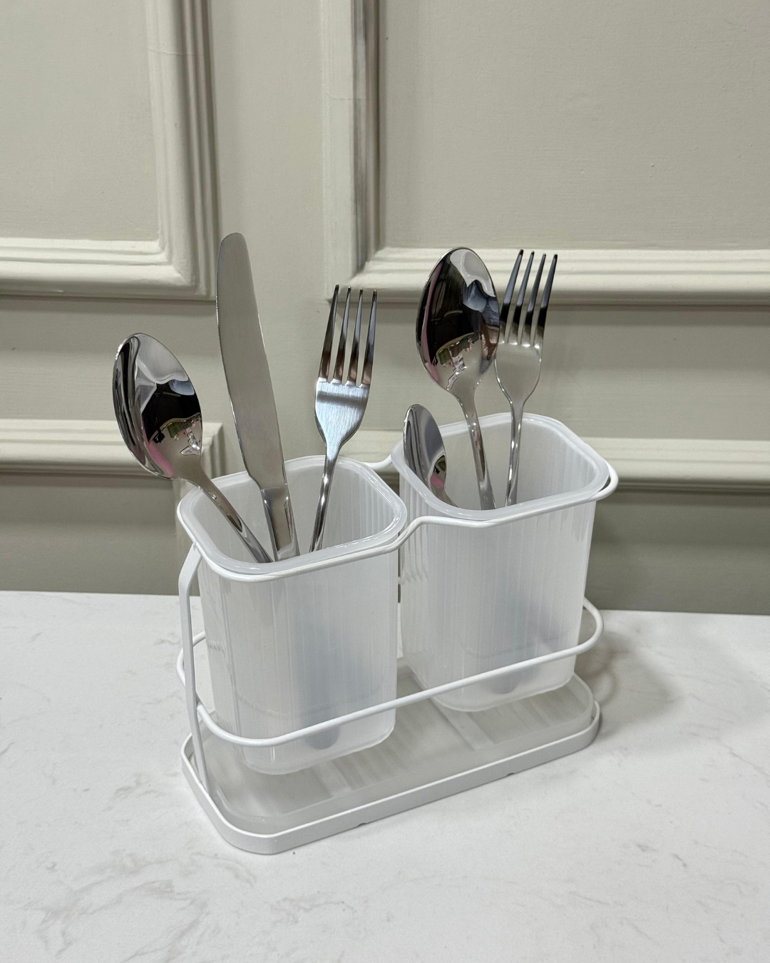 Organizador y escurridor de Utensilios