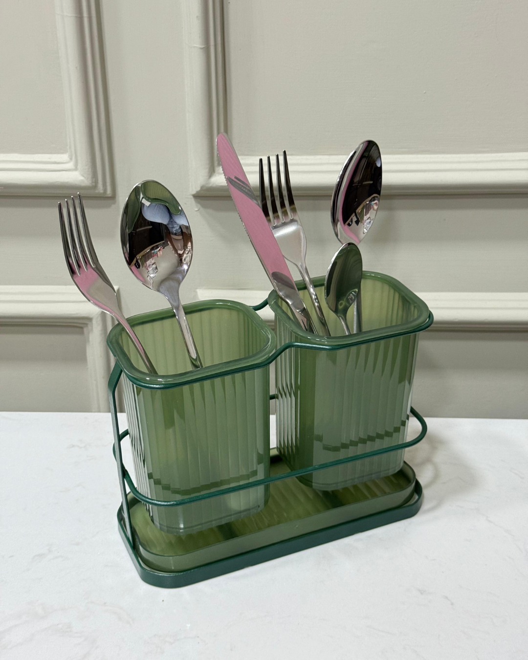 Organizador y escurridor de Utensilios