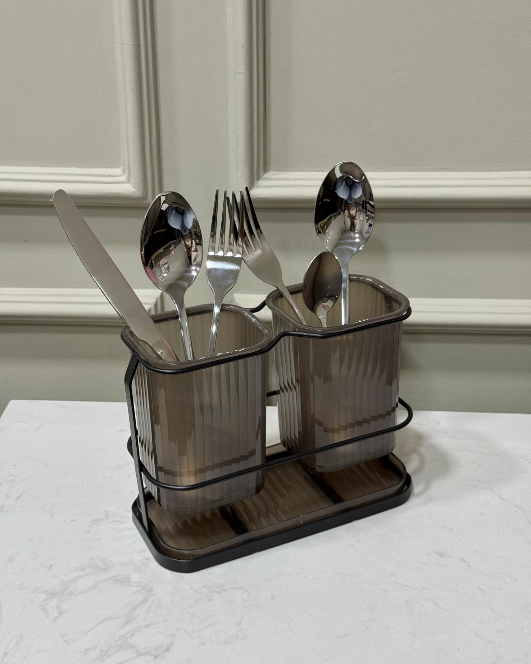 Organizador y escurridor de Utensilios