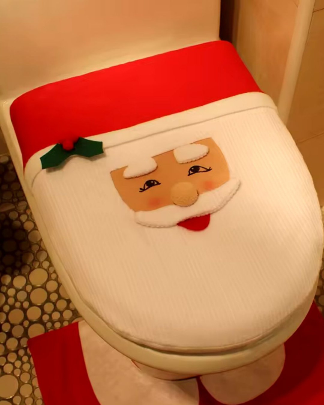 Juego de baño por 3 piezas Navideño&nbsp;