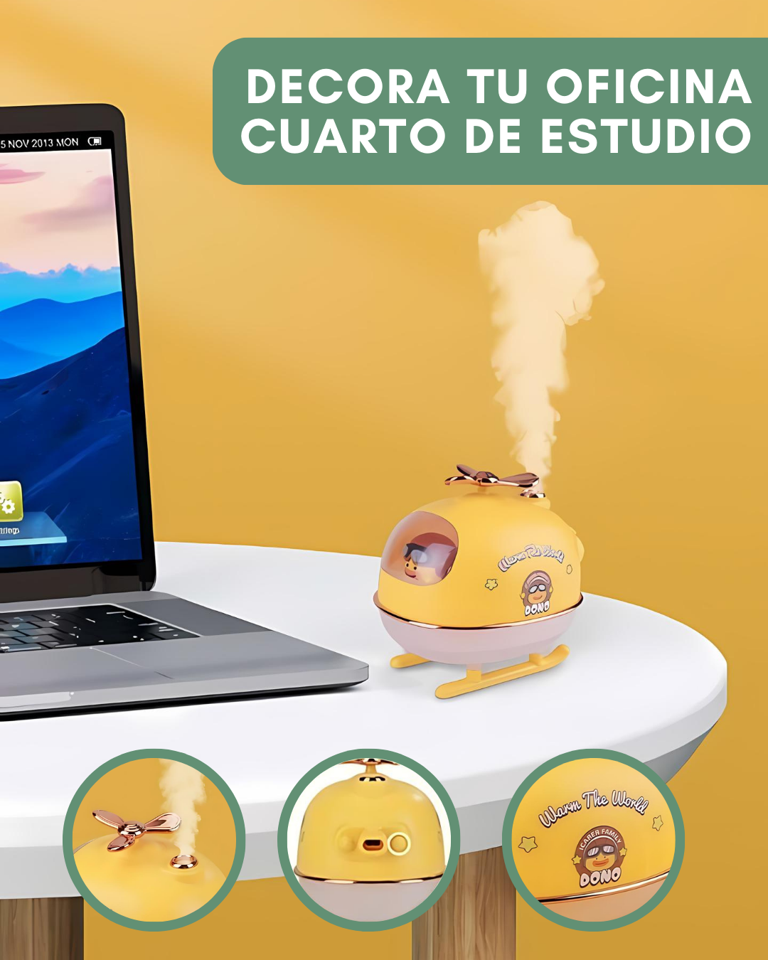Humidificador de Helicóptero