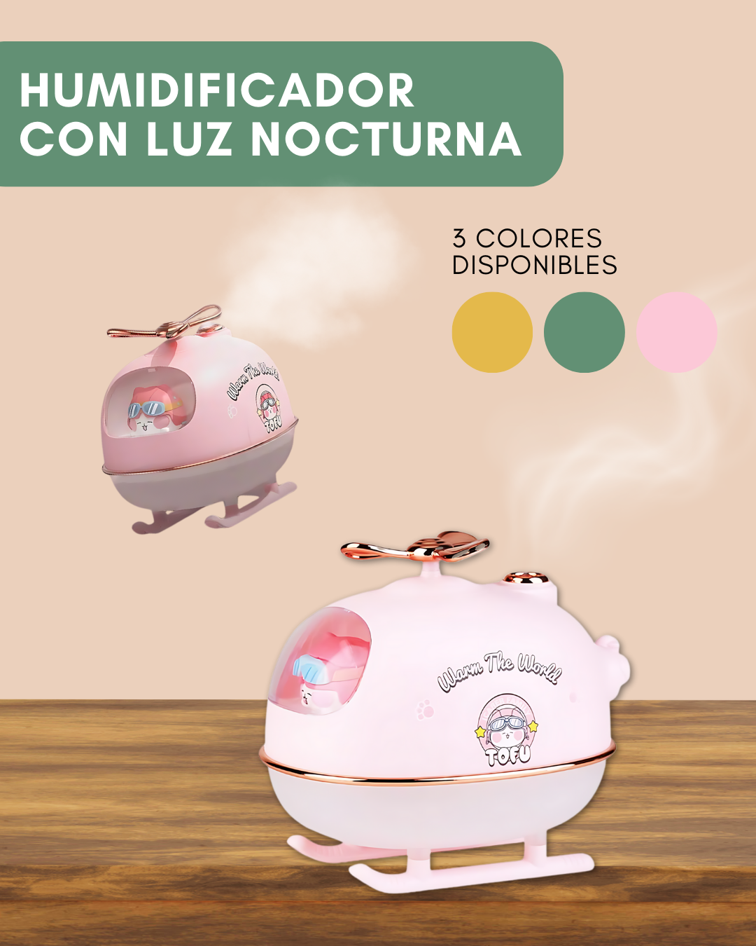 Humidificador de Helicóptero