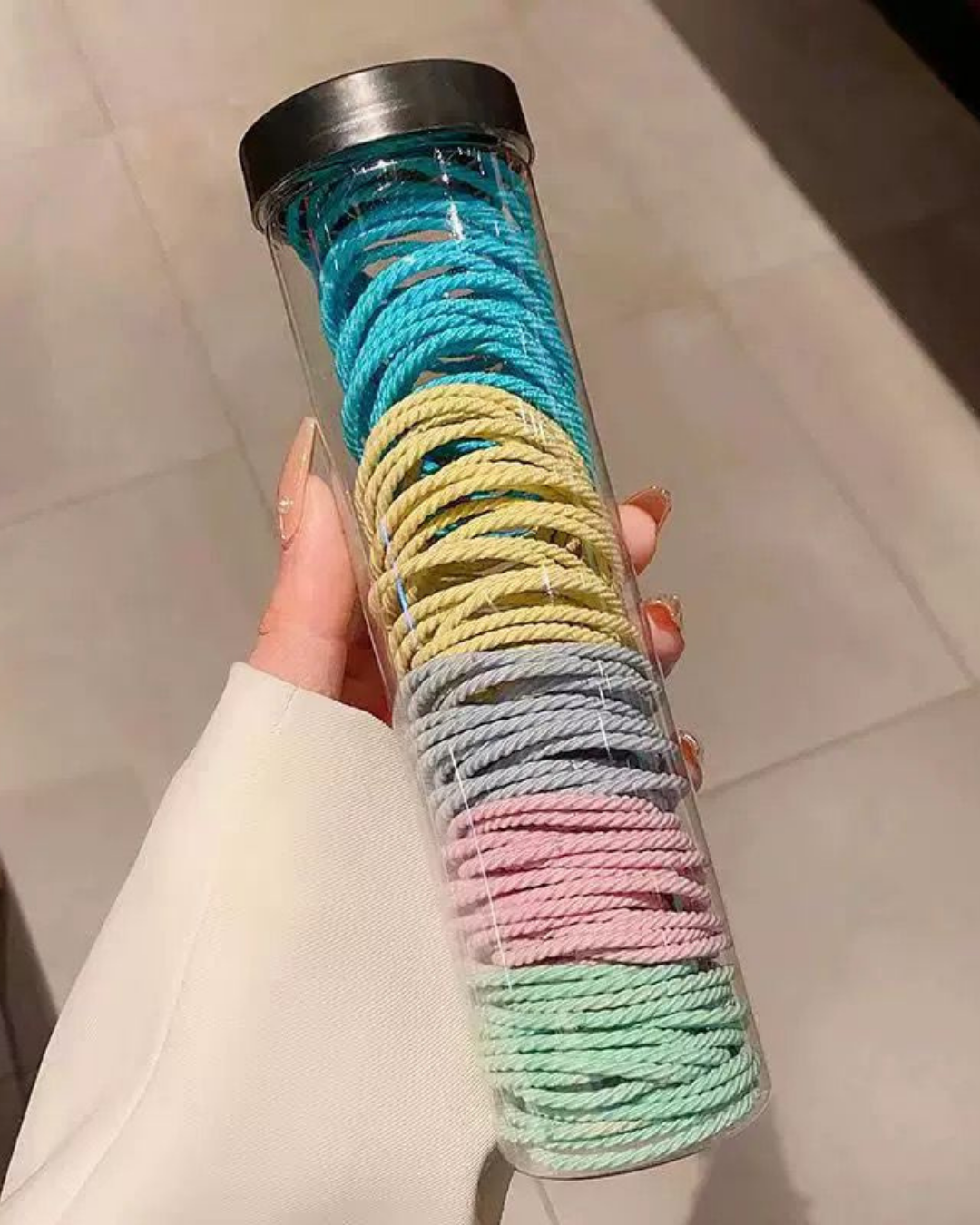 Set de moñitas y coleteros